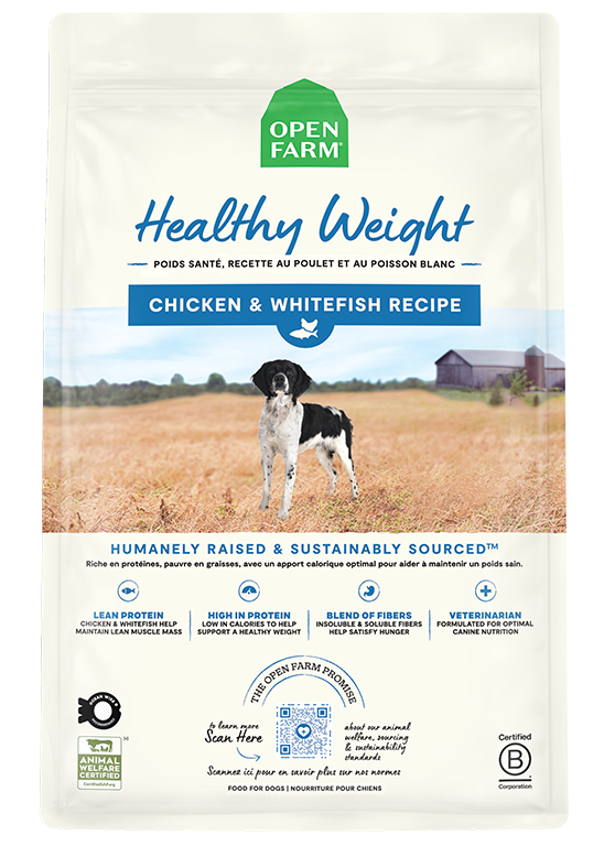 Chicken & Whitefish Healthy Weight Dog Kibble